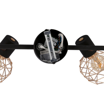 Lampa sufitowa Acrobat listwa regulowana 2-punktowa metalowa