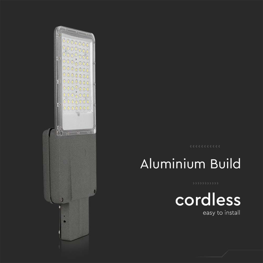 20W Lampa Uliczna LED Solarna / Bateria: 40AH LiFePO4 / Barwa: 4000K