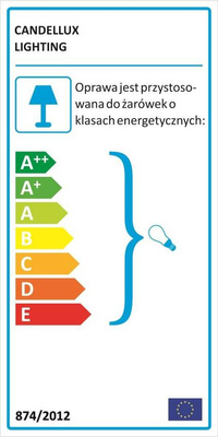 LAMPA SUFITOWA WISZĄCA CANDELLUX TERO 31-28105   E27 SATYNA