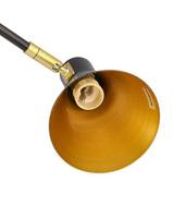 Lampa sufitowa czarno-złota mat regulowana 3x40W Less 33-70975