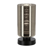 Lampka nocna Cox szklana chrom srebrny E27 Candellux