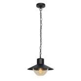 Cosmos lampa ogrodowa wisząca łańcuch czarny 1x40W E27 IP44