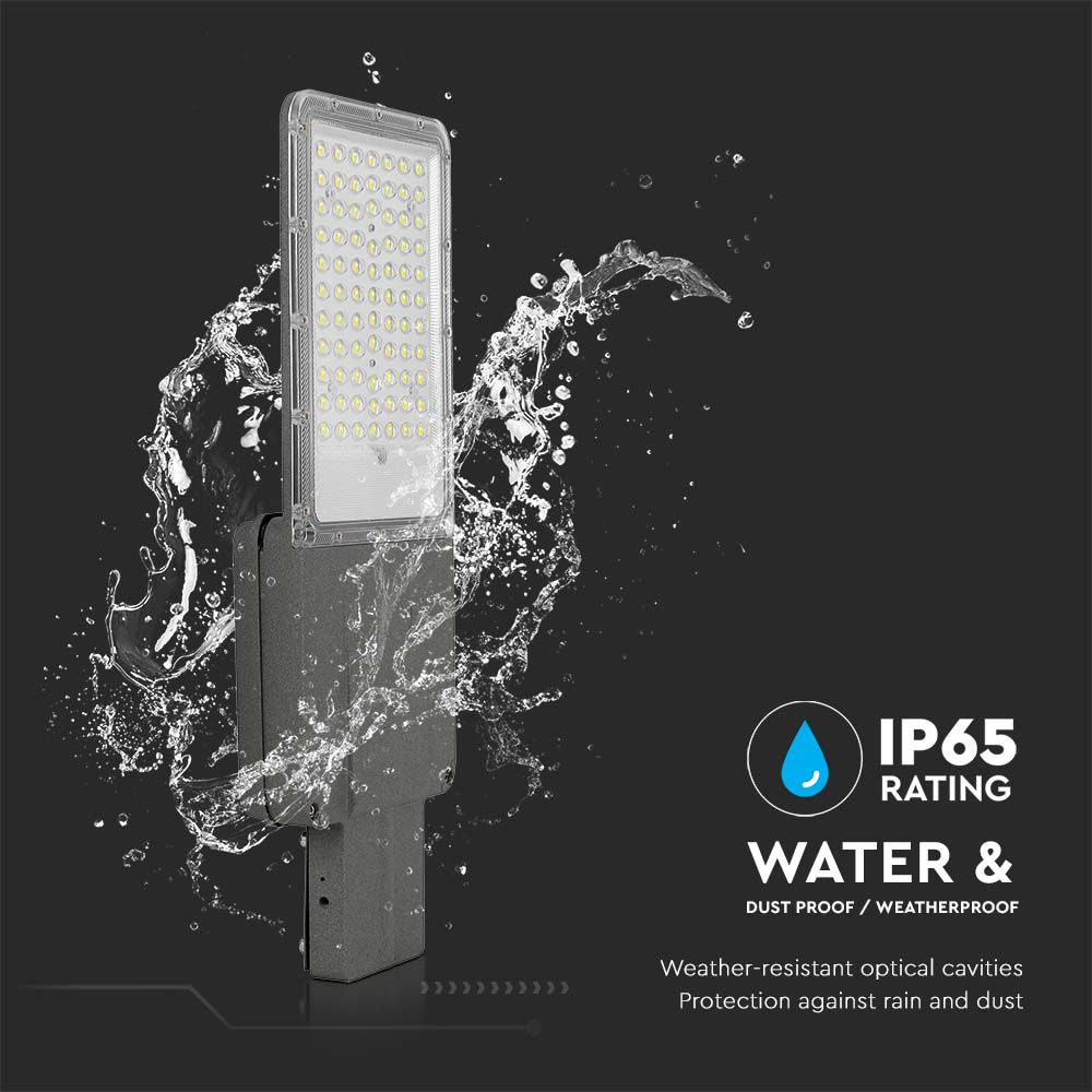 30W Lampa Uliczna LED Solarna / Bateria: 60AH LiFePO4 / Barwa: 6500K