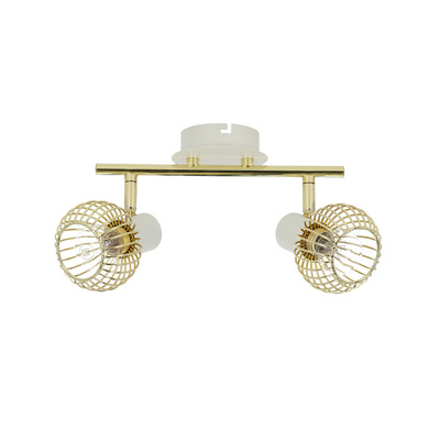 Lampa sufitowa Oslo listwa regulowana 2-punktowa do salonu