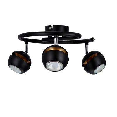 Lampa sufitowa Boni okrągła regulowana 3-punktowa LED