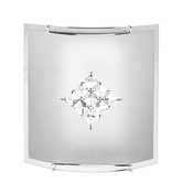 Lampa sufitowa Candellux 10-74655 Cistal plafon1X40W E27 biały 