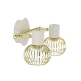 Lampa sufitowa Oslo listwa regulowana 2-punktowa do salonu