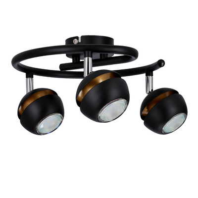 Lampa sufitowa Boni okrągła regulowana 3-punktowa LED