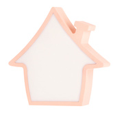 Lampka House IQ Kids do pokoju dziecięcego LED różowa zintegrowana