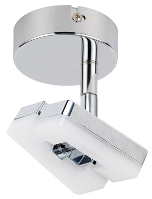 Kinkiet chrom LED lampa ścienna Mort 91-67487