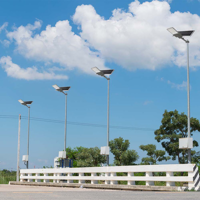 20W Lampa Uliczna LED Solarna /  Bateria: 40AH LiFePO4 / Barwa: 6500K