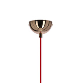 Lampa wisząca SEWILLA niebieska - z ceramicznym kloszem - skandynawska lampa nad wyspę i stół