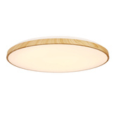 Plafon LED TENS okrągły 59 cm zmienna barwa światła 3000-6000K brązowy na pilota