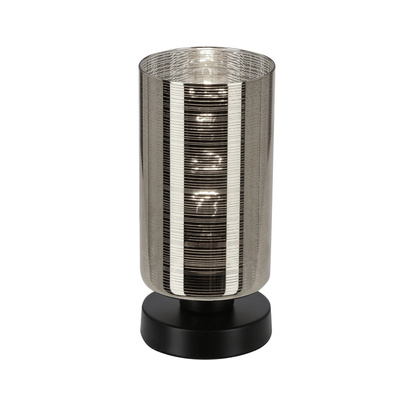 Lampka nocna Cox szklana chrom srebrny E27 Candellux