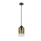 Lampa wisząca Aspra szklana tuba do kuchni i jadalni pojedyncza E27