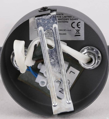 Lampa sufitowa Verve listwa regulowana 2-punktowa metalowa