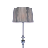 Lampa podłogowa Gillenia z abażurem do salonu 1-punktowa E27